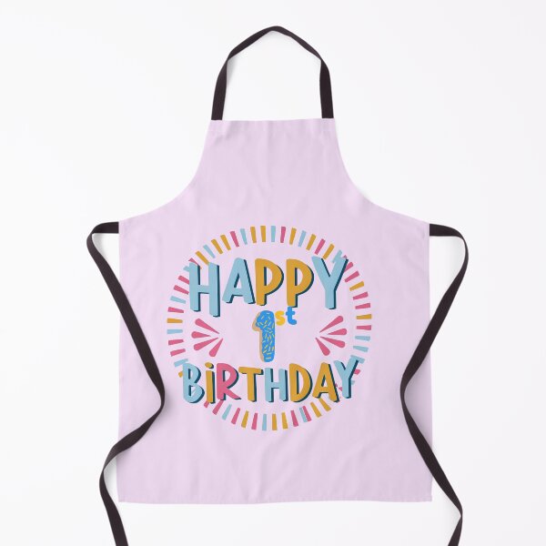 Item preview, Happy 1st Birthday designed and sold by theartcreatore.