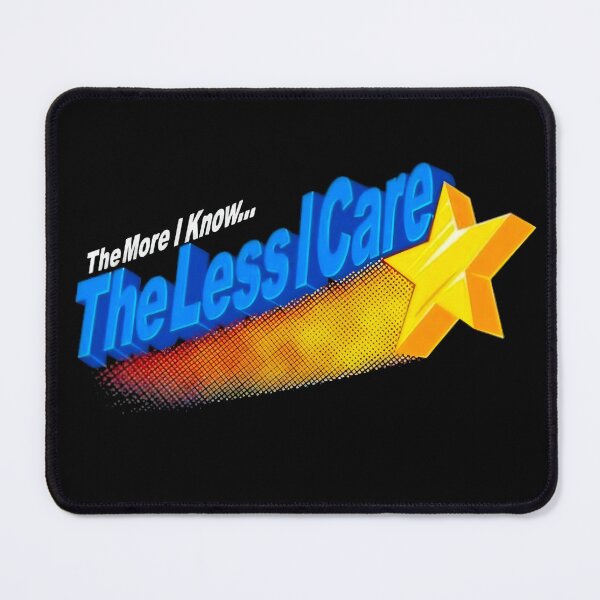 Item preview, The more i know the less i care word art designed and sold by Billion6.