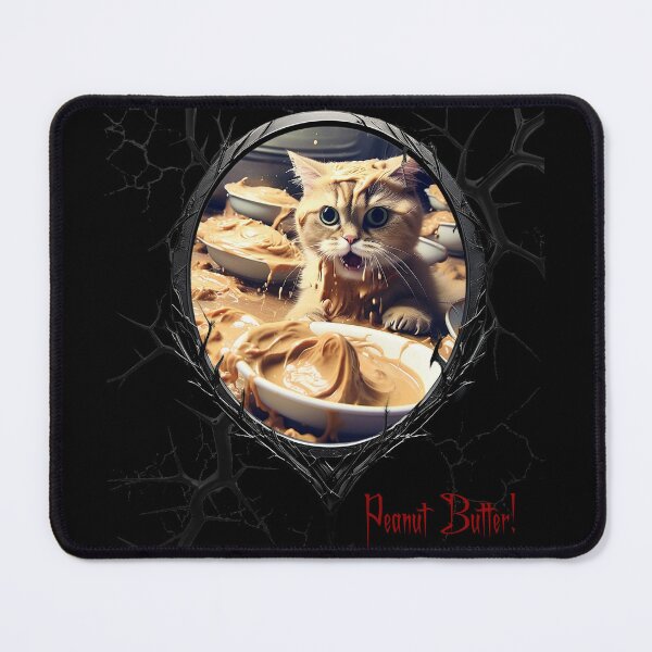 Item preview, Cats & Kittens Making A Huge Peanut Butter Mess designed and sold by FatCatStudios.
