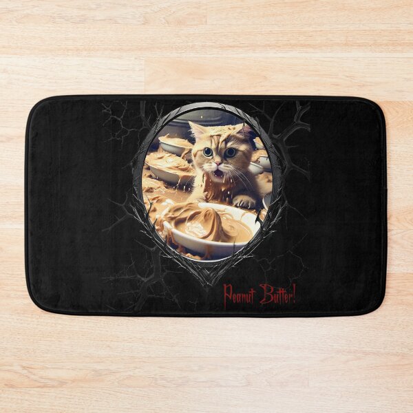 Item preview, Cats & Kittens Making A Huge Peanut Butter Mess designed and sold by FatCatStudios.