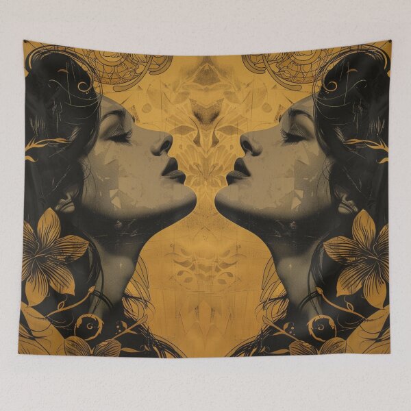 Item preview, Woman in gold with lilies designed and sold by danachblog.