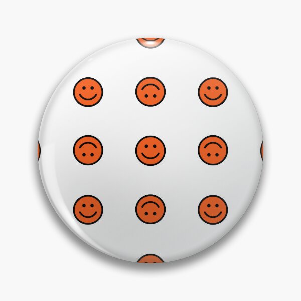 Item preview, Orange Smiley Face designed and sold by PeelZinc.