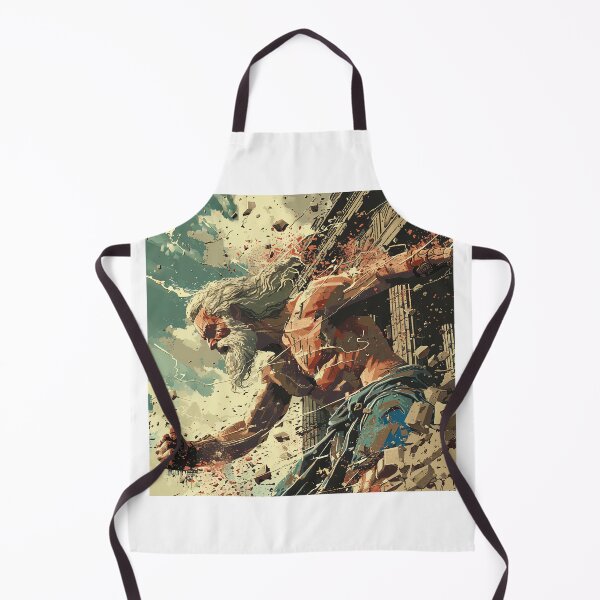 Item preview, Pixel Zeus Unleashing Thunderous Wrath designed and sold by MythicPixelWear.