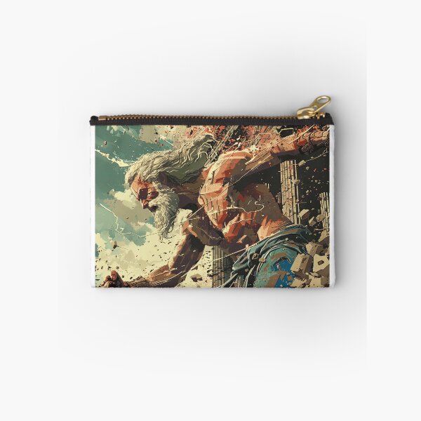 Item preview, Pixel Zeus Unleashing Thunderous Wrath designed and sold by MythicPixelWear.