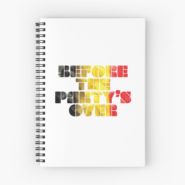 Artikelvorschau, Before The Party's Over – Mustii – Belgien – Eurovision 2024 entworfen und verkauft von Vision-Tees.