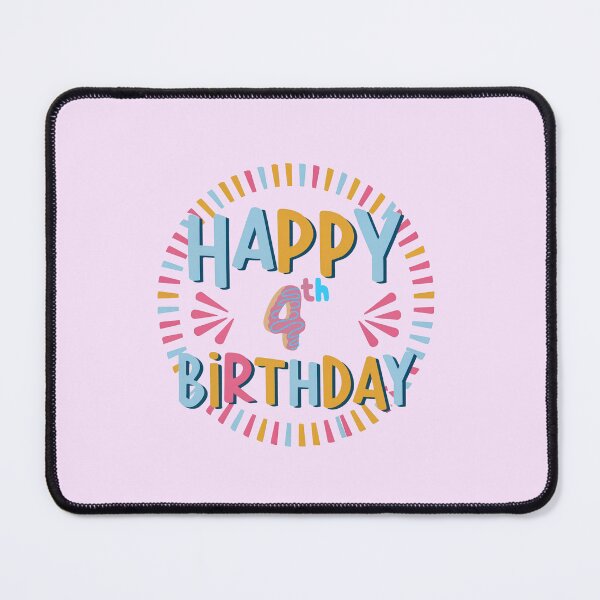 Item preview, Happy 4th Birthday designed and sold by theartcreatore.