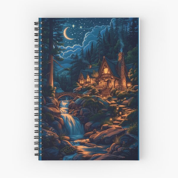 Item preview, Elven Abode - Vintage Poster - Fantasy designed and sold by Fenay Designs.