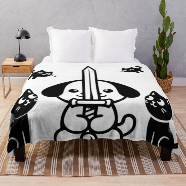 Item preview, Dog with sword and his army of cats designed and sold by Shtex.