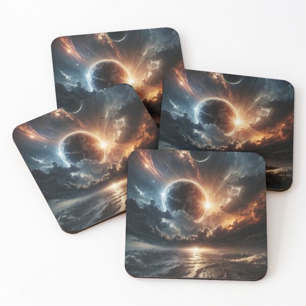 Item preview, Astronomical Tension: Sun, Moon, and Stars at Odds designed and sold by AdesignTEE.