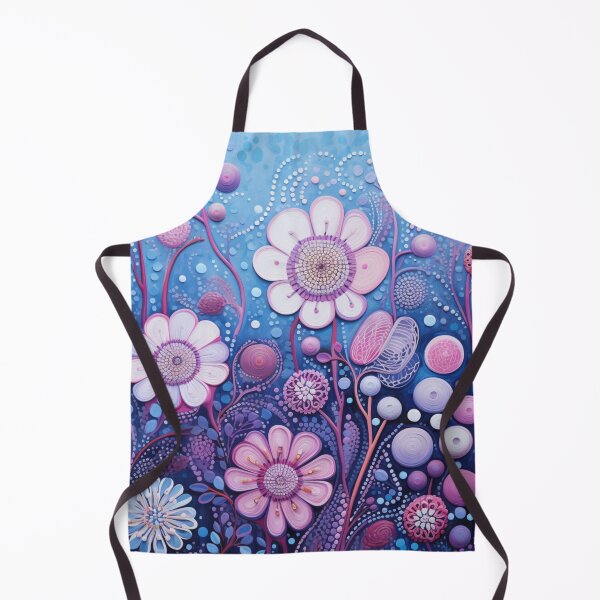 Item preview, Aboriginal Inspired Dot Art - Flowers Gathering designed and sold by GrinGalore.