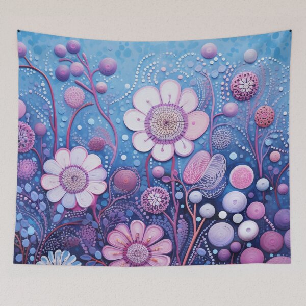 Item preview, Aboriginal Inspired Dot Art -  Flowers Gathering designed and sold by GrinGalore.