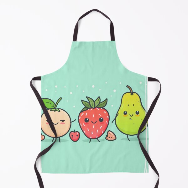 Item preview, Cute Dancing Kawaii Fruit designed and sold by KatanaCreative.
