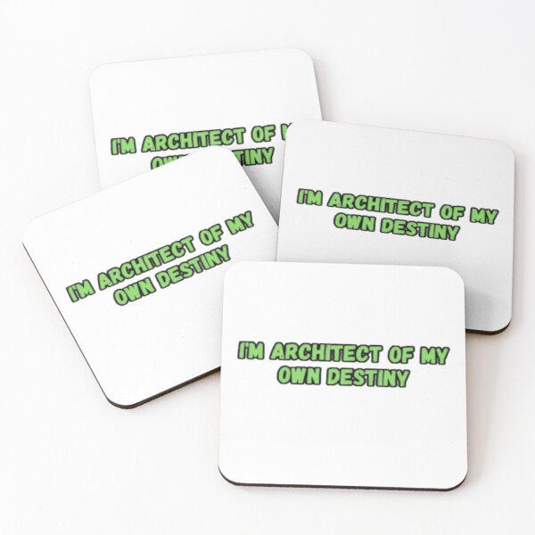 Item preview, I Am The Architect Of My Own Destiny designed and sold by CapriCreatives.