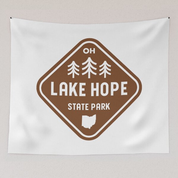 Item preview, Lake Hope State Park Ohio Rhombus designed and sold by bivenart.