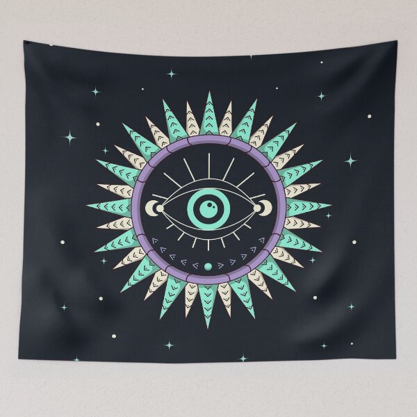Item preview, Sun Eye | Tribal Tattoo Style | Fashion Pattern designed and sold by monkeybusiness.pt.