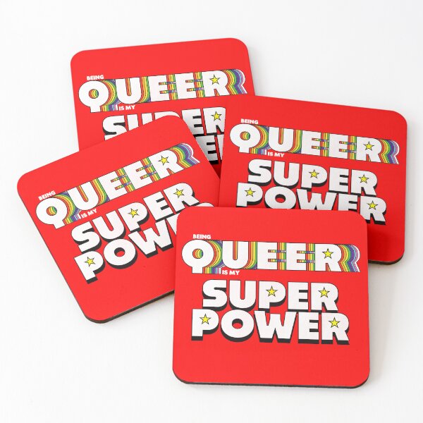 Item preview, Being Queer is my Superpower designed and sold by Love, Burty X.