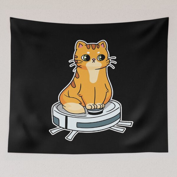 Item preview, Robot Vacuum Cleaner Cat Robot designed and sold by MooonTees.