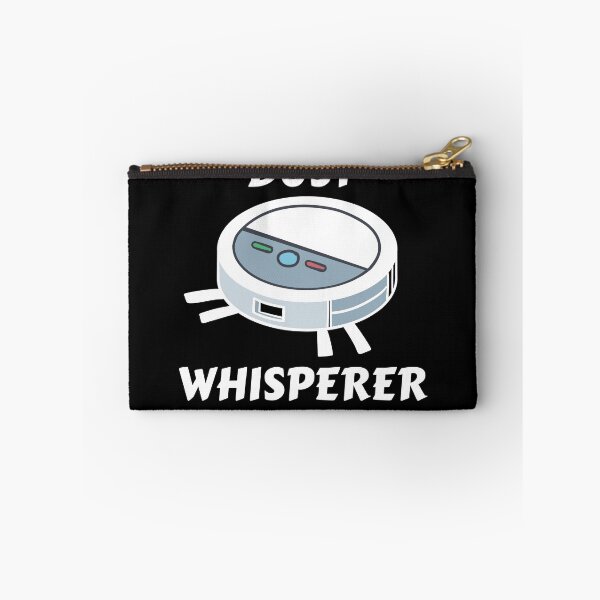 Item preview, Dust Whisperer Robot Vacuum Cleaner designed and sold by MooonTees.