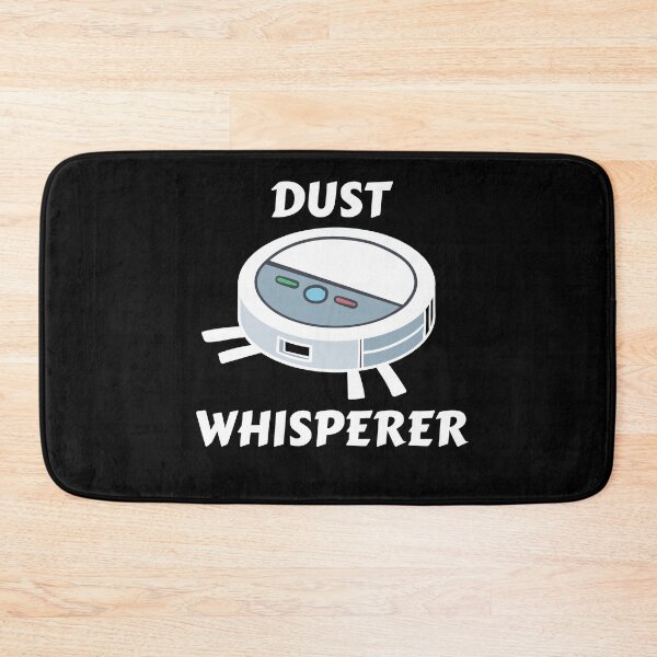 Item preview, Dust Whisperer Robot Vacuum Cleaner designed and sold by MooonTees.