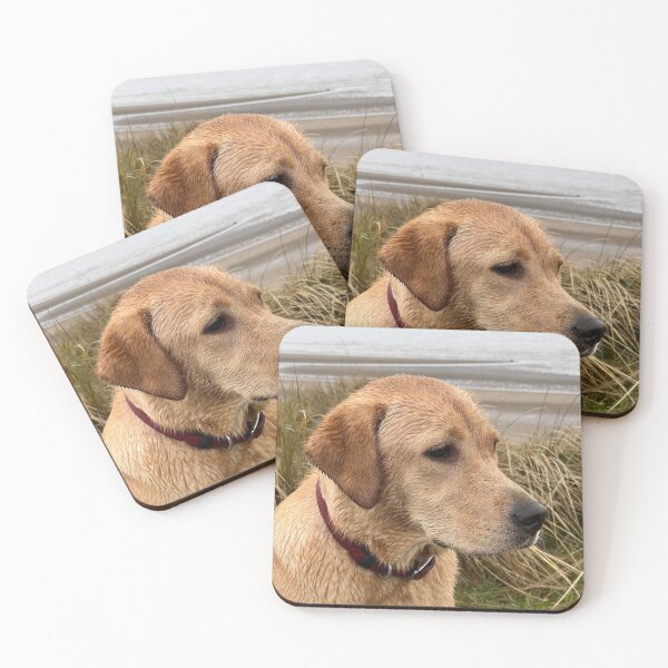 Item preview, Golden Labrador by the sea designed and sold by SpiroCat.