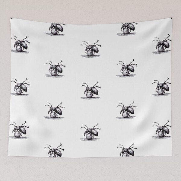 Item preview,  Dung beetle animation, cartoon designed and sold by VibeStyleShop.