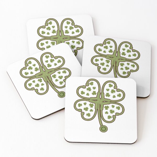 Item preview, Shamrock Stethoscope Nurse, NICU Nurse St Patricks Day, Registered Nurse, Neonatal ICU designed and sold by behindthefacts.