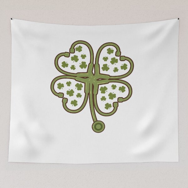 Item preview, Shamrock Stethoscope Nurse, NICU Nurse St Patricks Day, Registered Nurse, Neonatal ICU designed and sold by behindthefacts.