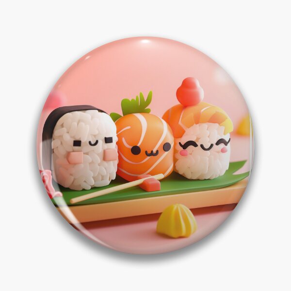 Item preview, Happy Sushi Friends designed and sold by KatanaCreative.