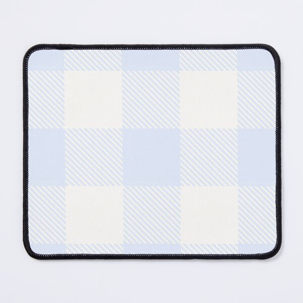 Item preview, White and Light Blue Gingham - Square Pattern designed and sold by SPRUCIA.