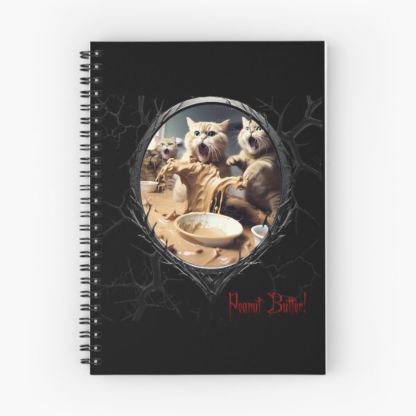 Item preview, Cats & Kittens Making A Huge Peanut Butter Mess designed and sold by FatCatStudios.