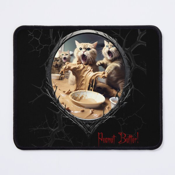 Item preview, Cats & Kittens Making A Huge Peanut Butter Mess designed and sold by FatCatStudios.