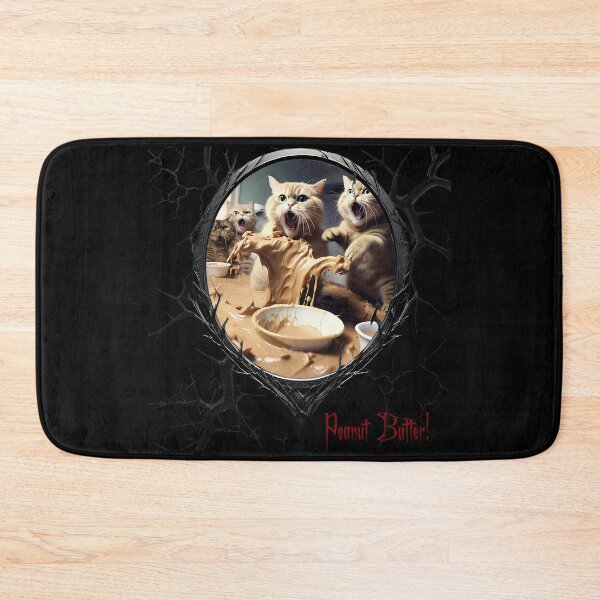 Item preview, Cats & Kittens Making A Huge Peanut Butter Mess designed and sold by FatCatStudios.