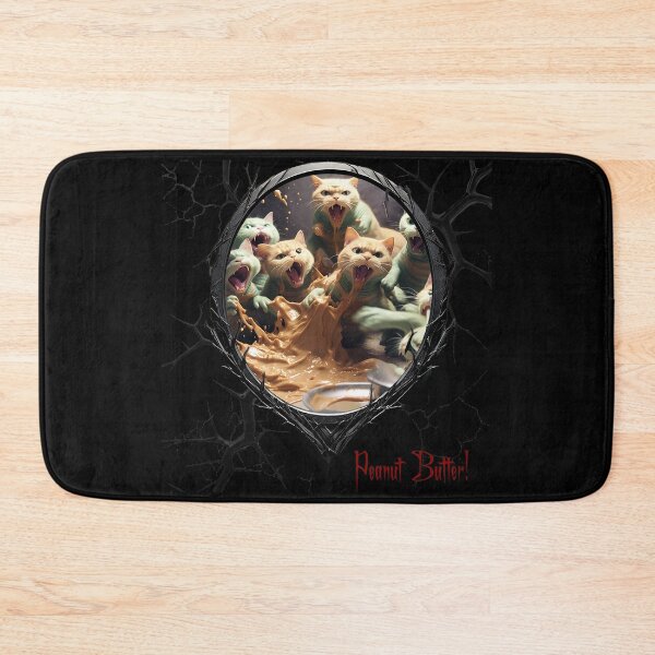 Item preview, Cats & Kittens Making A Huge Peanut Butter Mess designed and sold by FatCatStudios.