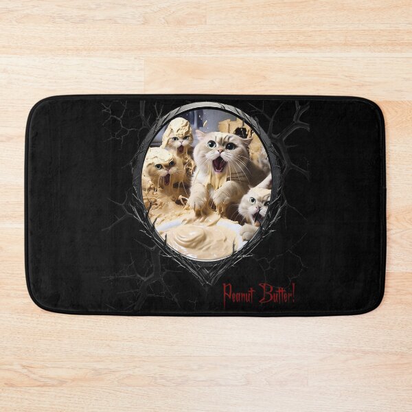 Item preview, Cats & Kittens Making A Huge Peanut Butter Mess designed and sold by FatCatStudios.