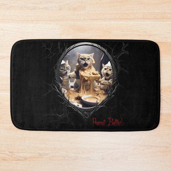 Item preview, Cats & Kittens Making A Huge Peanut Butter Mess designed and sold by FatCatStudios.