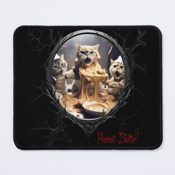 Item preview, Cats & Kittens Making A Huge Peanut Butter Mess designed and sold by FatCatStudios.