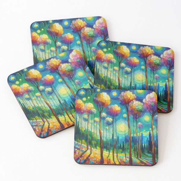 Item preview, chromatic blue swirls designed and sold by Dominika Farkašová.