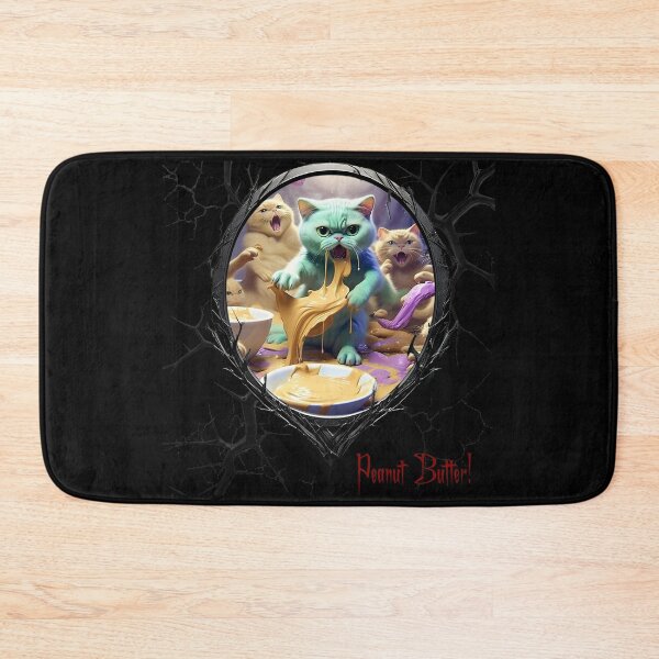 Item preview, Cats & Kittens Making A Huge Peanut Butter Mess designed and sold by FatCatStudios.
