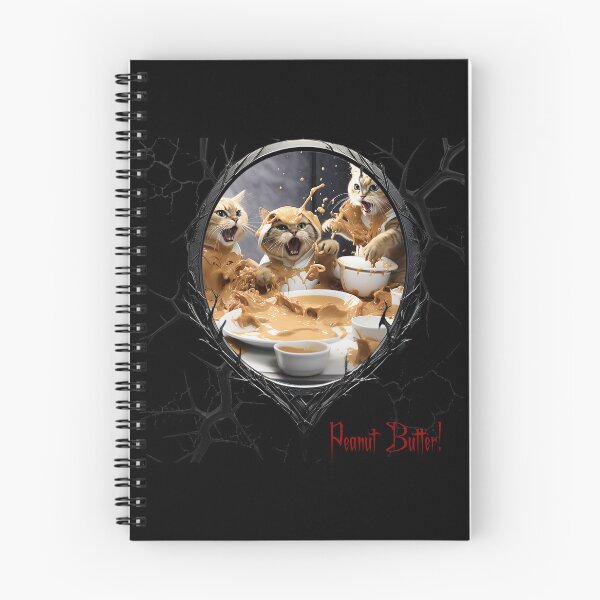 Item preview, Cats & Kittens Making A Huge Peanut Butter Mess designed and sold by FatCatStudios.