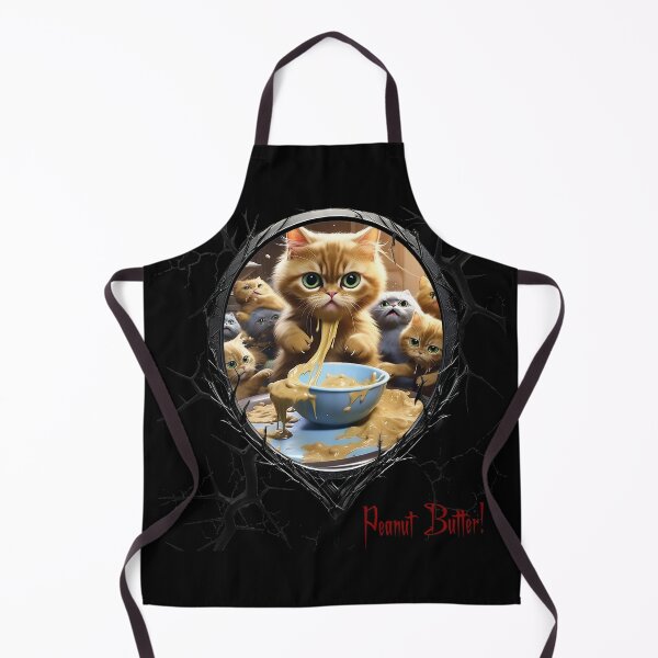 Item preview, Cats & Kittens Making A Huge Peanut Butter Mess designed and sold by FatCatStudios.