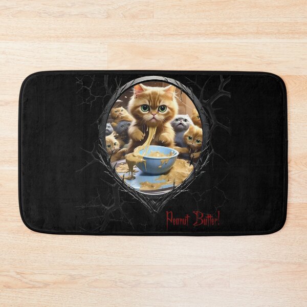 Item preview, Cats & Kittens Making A Huge Peanut Butter Mess designed and sold by FatCatStudios.