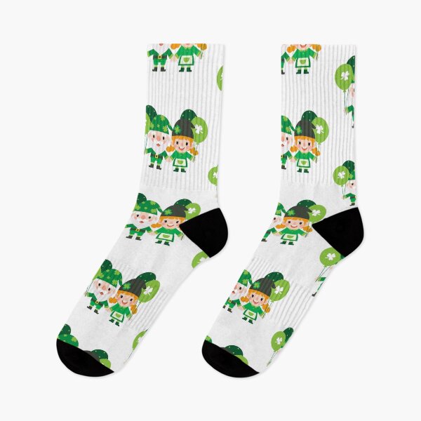 Item preview, Gnomes Saint Patrick's Day Clipart, Gnome man and woman Saint Patricks designed and sold by NoeySmiley55.