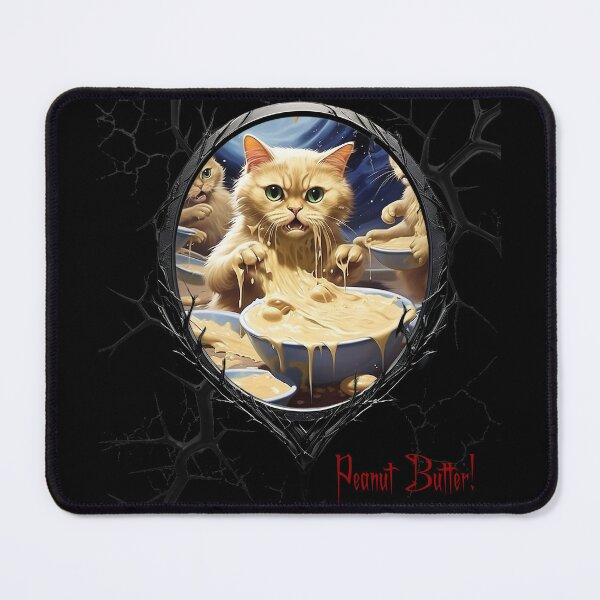 Item preview, Cats & Kittens Making A Huge Peanut Butter Mess designed and sold by FatCatStudios.