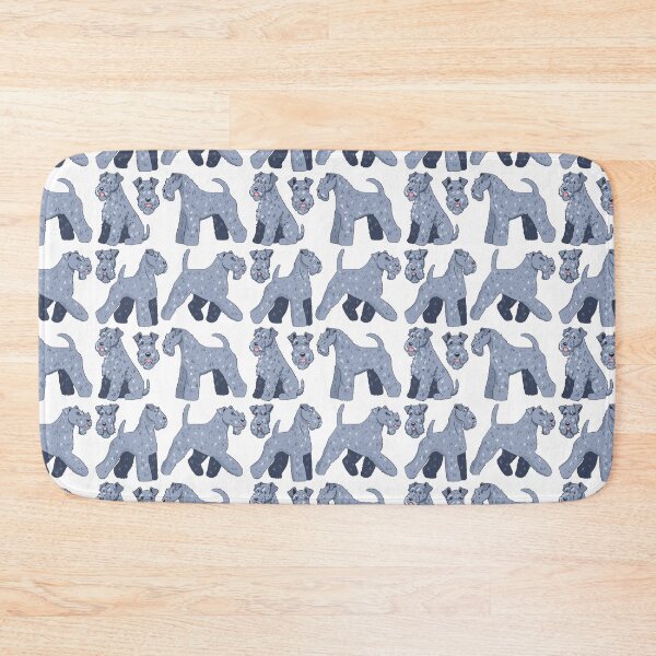 Item preview, Kerry blue terrier dog pattern  designed and sold by Yaragold.