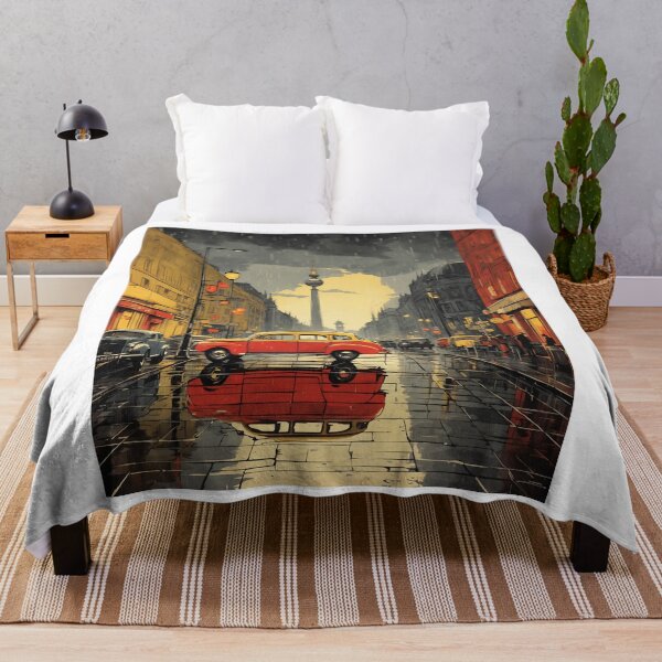 Item preview, Berlin Germany Vintage Travel Poster Art designed and sold by TravelersGems.