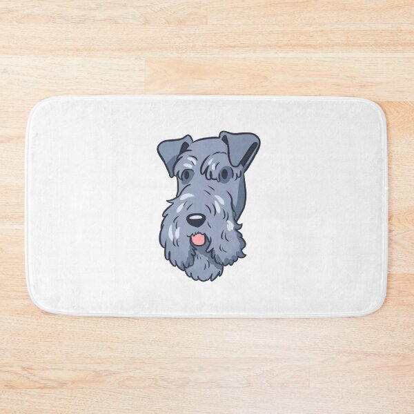 Item preview, Kerry blue terrier dog face designed and sold by Yaragold.