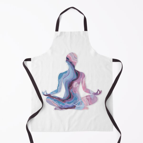 Item preview, Flowing Contemplation - Abstract Meditation Sticker designed and sold by Liseri.