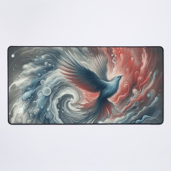 Item preview, Spirit of the Tempest - Phoenix in Cosmic Swirl designed and sold by RuyaFab.