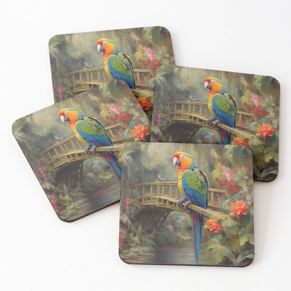 Item preview, Colorful parrot designed and sold by M-Y-A-R-T-.