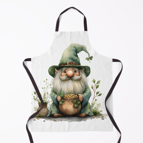 Item preview, St Patrick Cute Gnome Watercolor designed and sold by Ou-SunShine.